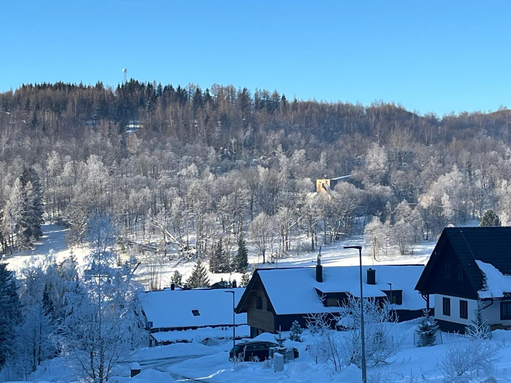 Apartman Hruska Černý Dŭl Buitenkant foto