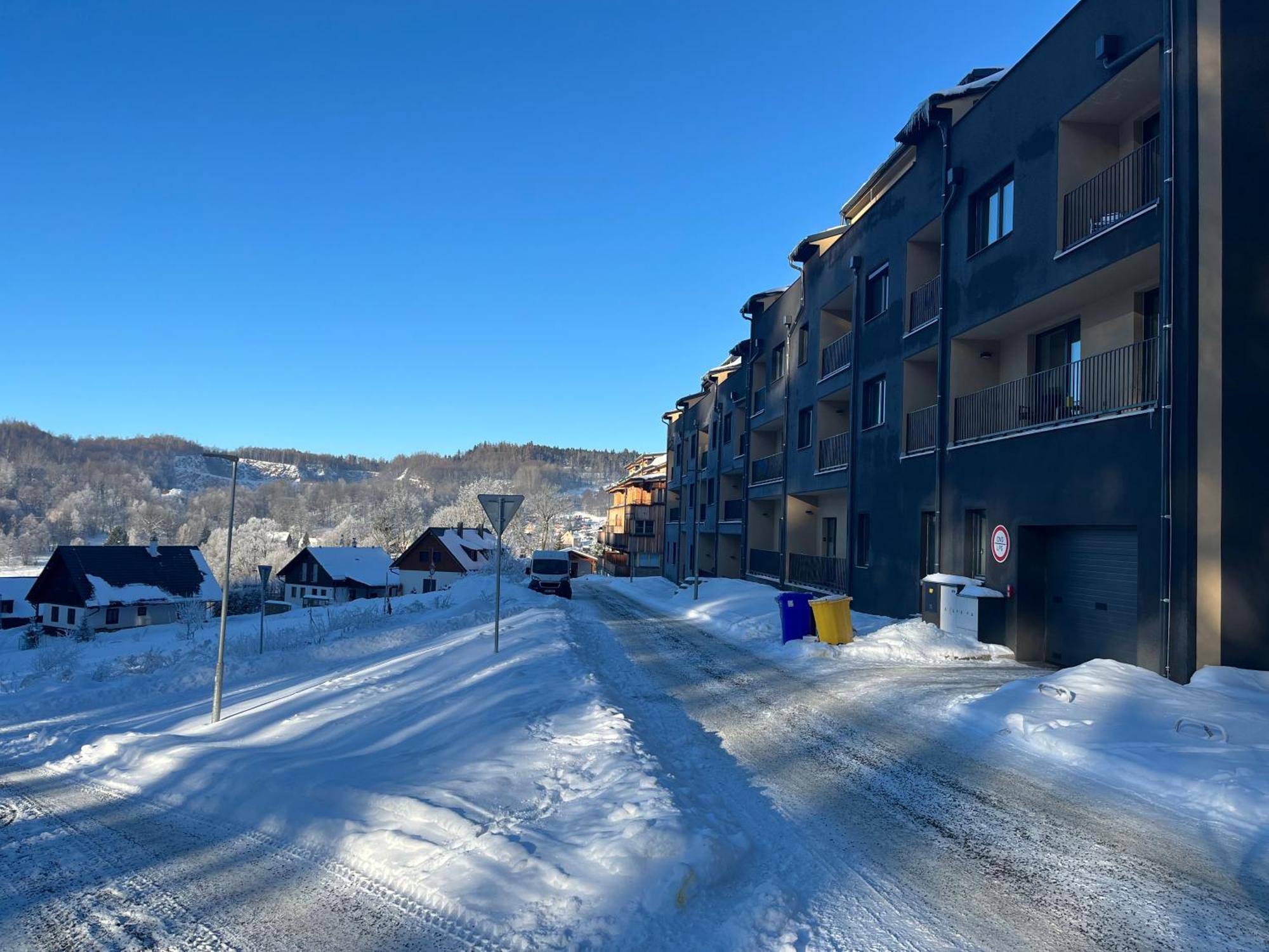 Apartman Hruska Černý Dŭl Buitenkant foto