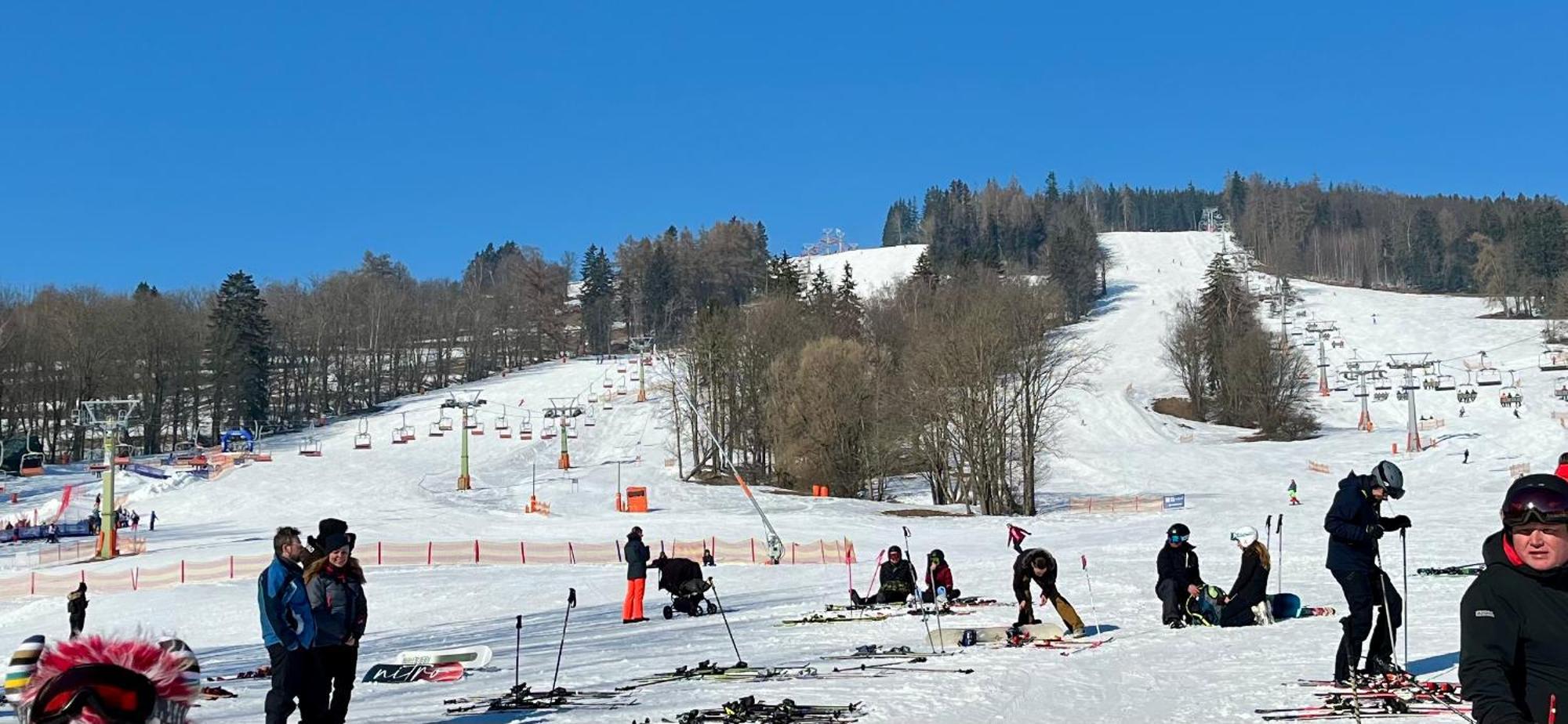 Apartman Hruska Černý Dŭl Buitenkant foto